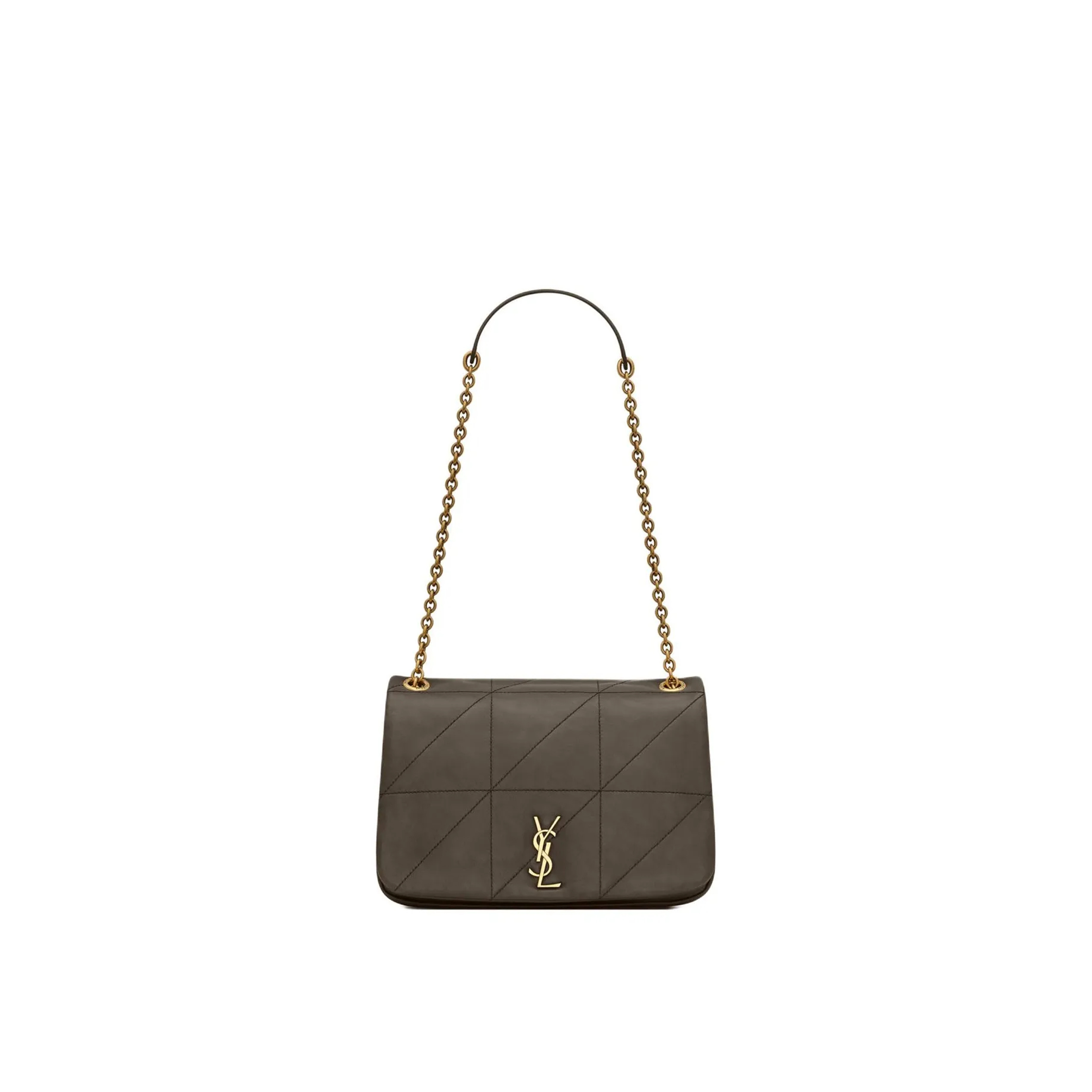 YSL JAMIE SMALL LEATHER SHOULDER BAG 763475AAB323212 (25*10*16cm)